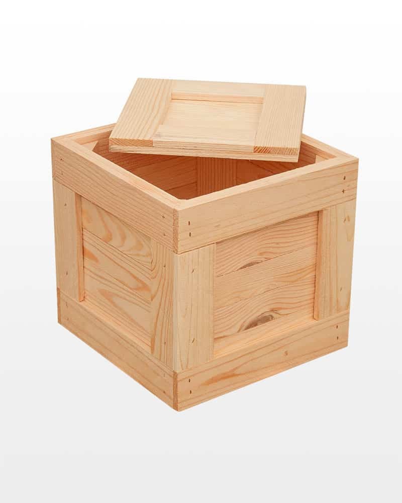 Caisse de rangement plate sans des blocs en bois, Caisses de rangement, Blocs en bois