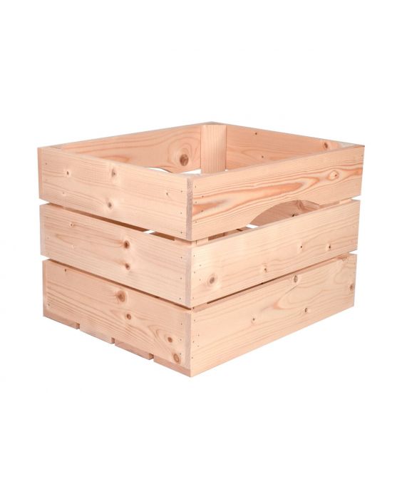 Caisse de rangement en bois recyclé - Boisnature'l