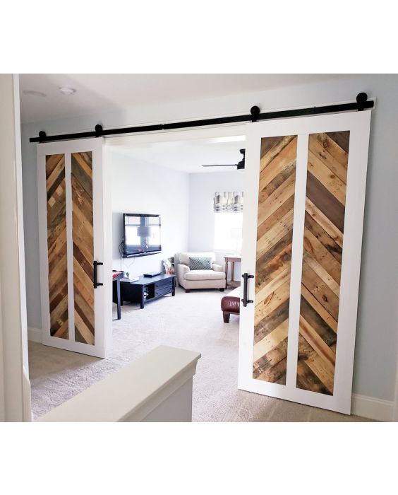 Porte interieure blanche en differents types sur commande Caisses en Bois