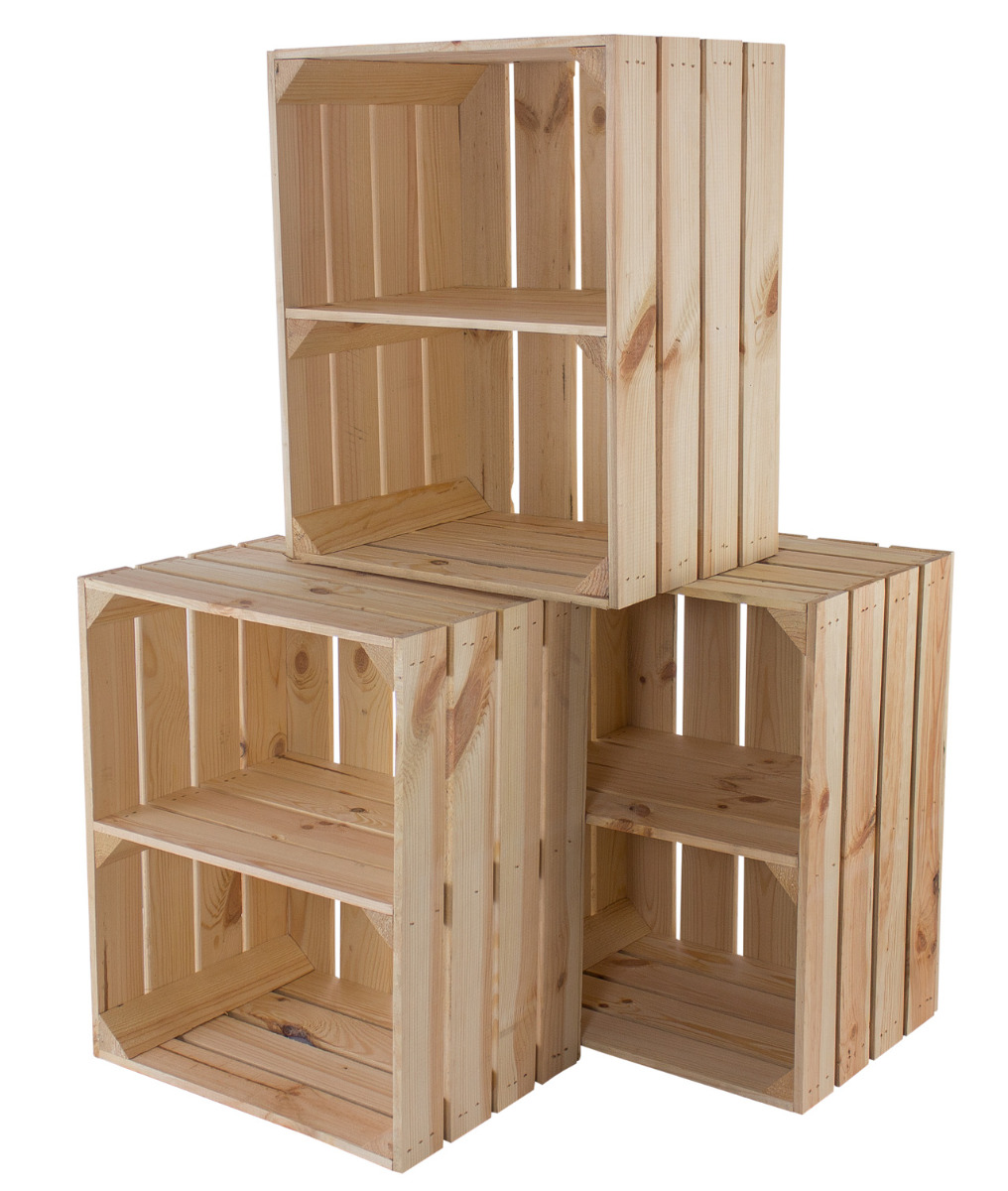 Caisse bois deco - Grand assortiment de boîtes en bois - Caisses